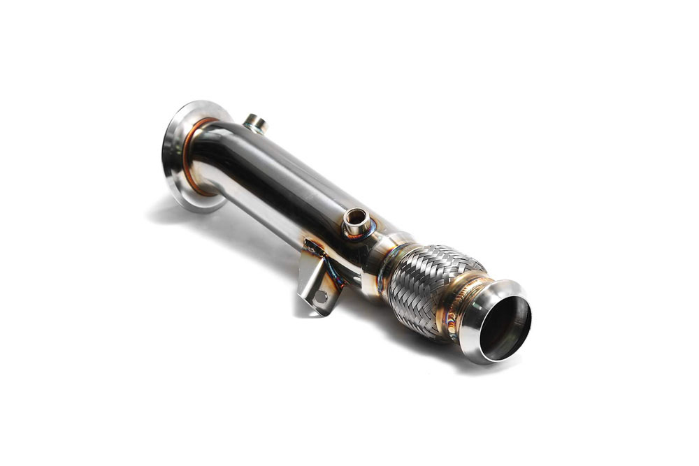 Armytrix B48B20-CD | ARMYTRIX Sport Cat Downpipe w/200 CPSI Catalytic Converter BMW F30/330i/B48; 2016-2020