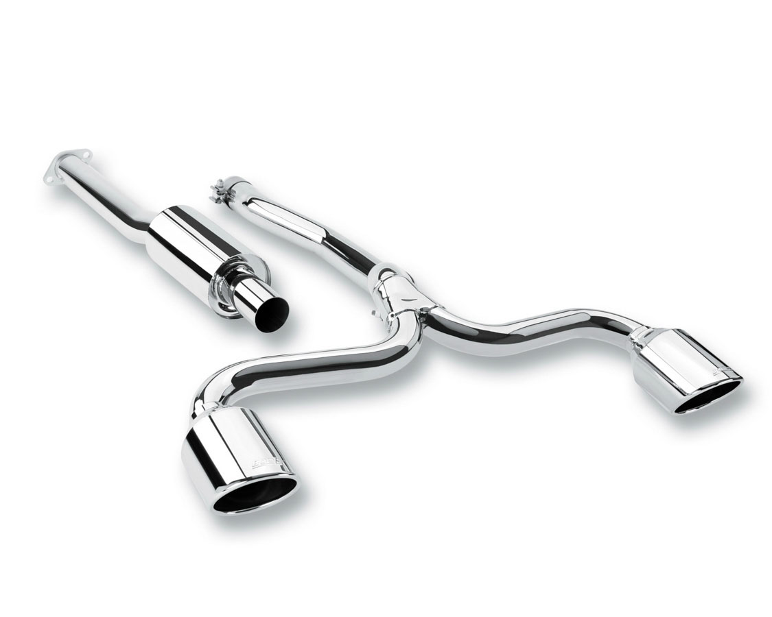 Borla 140285 | Lancer Evolution GSR / MR 2.0L Stainless Steel Cat-Back System; 2008-2014