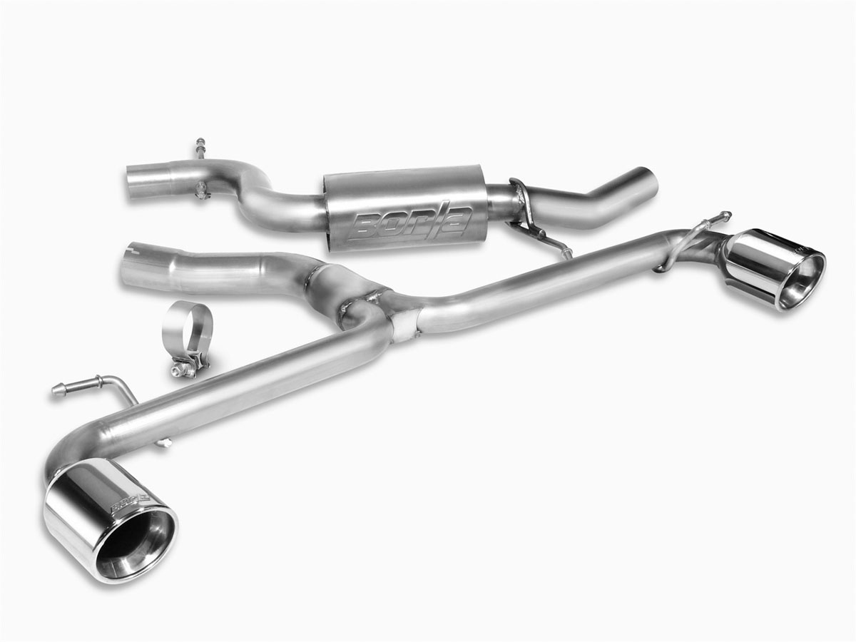 Borla 140347 | Volkswagen GTI 2.0L FWD AT/MT 2+4DR Cat-Back System; 2010-2014