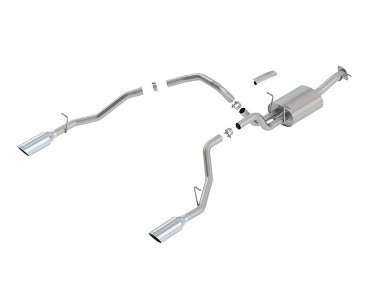 Borla 140752 | Dodge Ram 1500 5.7L Cat-Back Exhaust System S-Type; 2019-2023