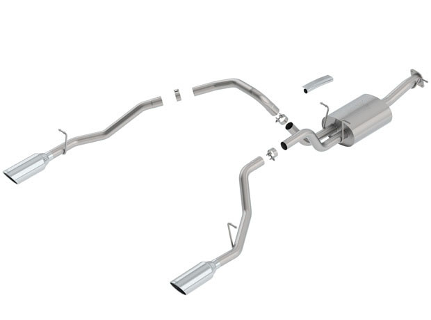 Borla 140753 | ATAK Ram 1500 5.7L Cat-Back Exhaust System; 2019-2023