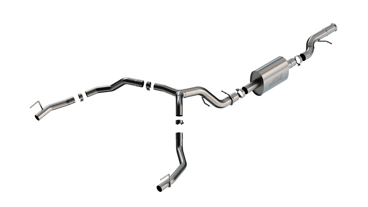 Borla 140890 | 21-22 Cadillac Escalade 6.2L V8 2/4WD 4DR S-Type Cat-Back Exhaust w/ Factory Bezel Tips; 2021-2022