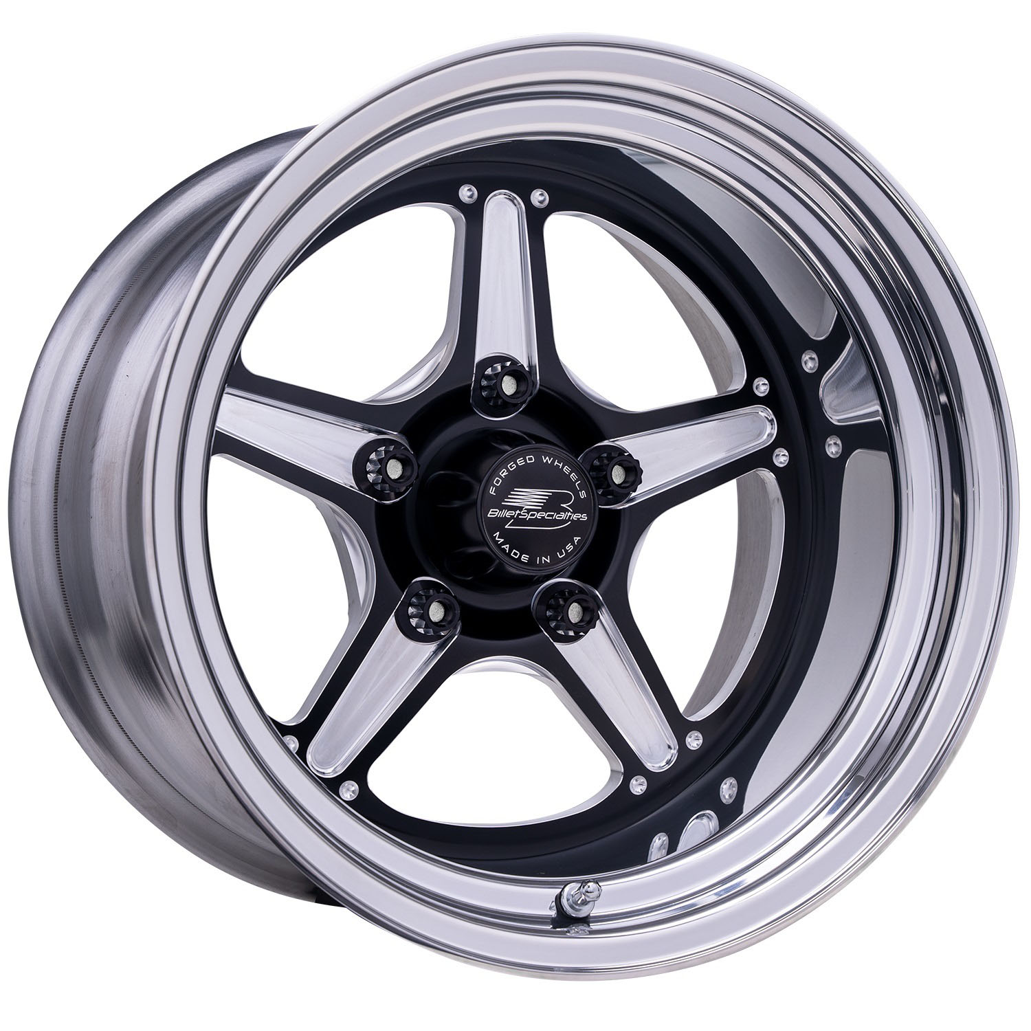 Billet Specialties brs23510l6165 | BILLET SPECIALTIES Street Lite Wheel 15x10 6.5in Bacspace