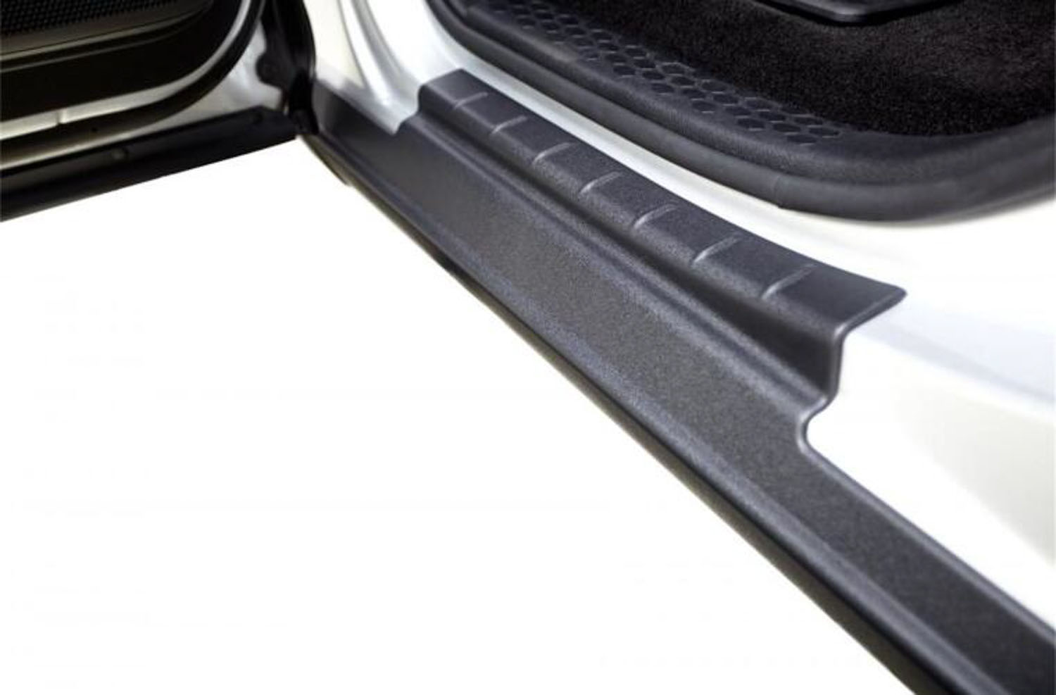 Bushwacker 14071 | 09-14 Ford F-150 Extended Cab Trail Armor Rocker Panel Cover - Black; 2009-2014