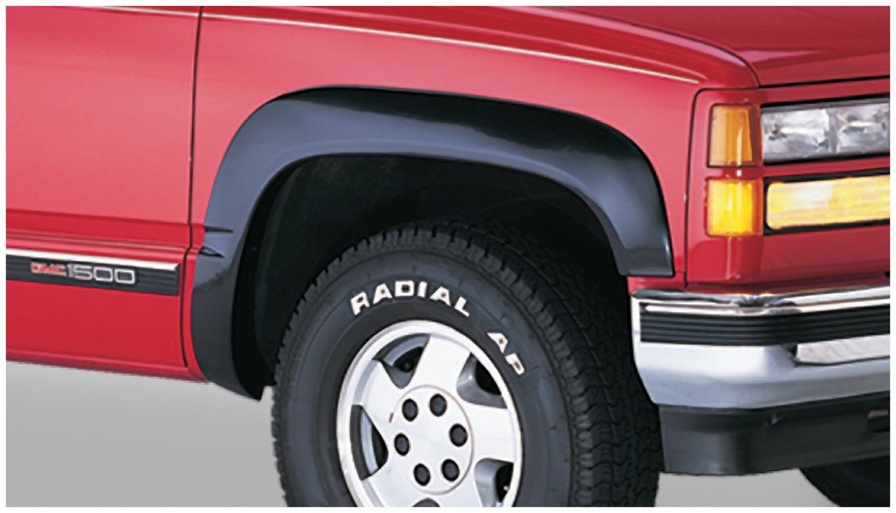 Bushwacker 40910-02 | 00-06 Chevy Tahoe OE Style Flares 4pc 4-Door - Black; 2000-2006