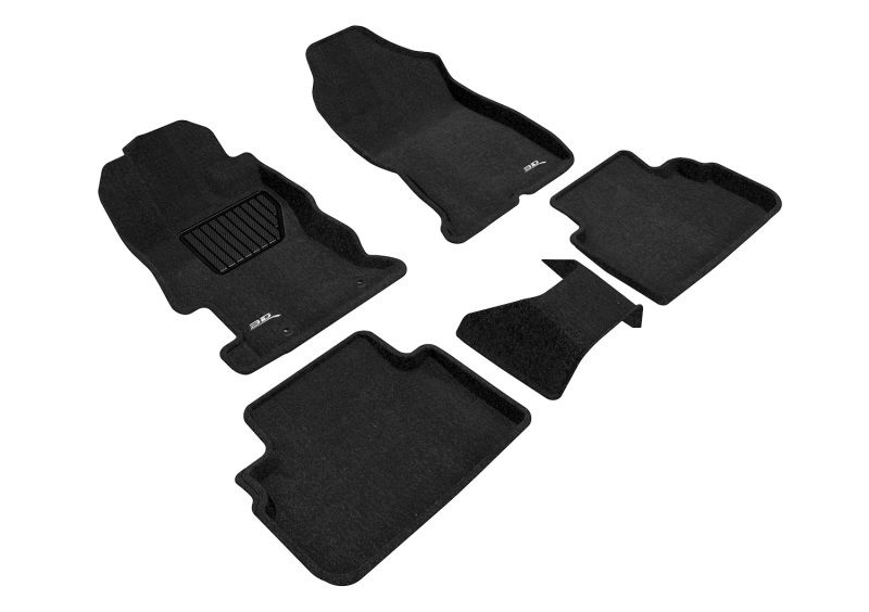 3D Maxpider l1sb02204709 | 17-22 Subaru Impreza Elegant 1st 2nd Row - Floor Mat Set (Black); 2017-2022