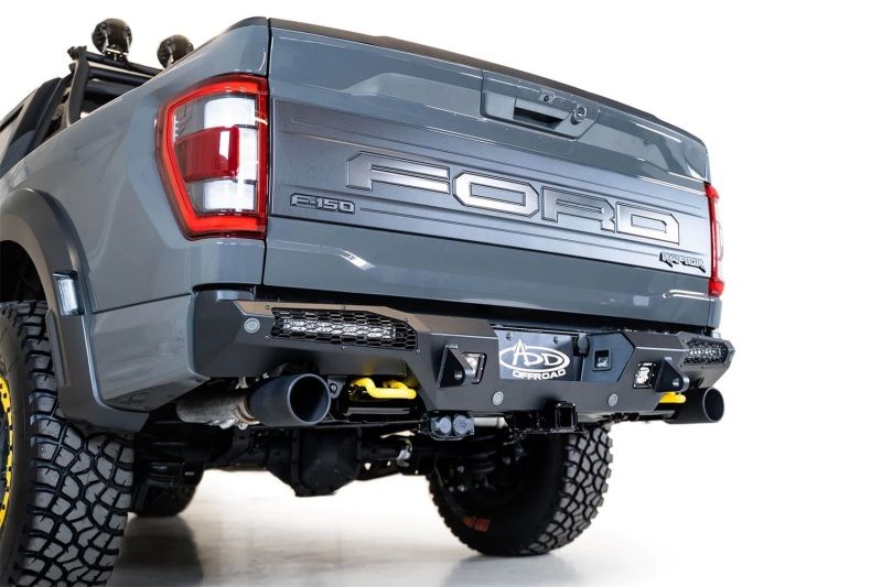 Addictive Desert Designs r210151430103 | 21-22 Ford Raptor HoneyBadger Rear Bumper; 2021-2022