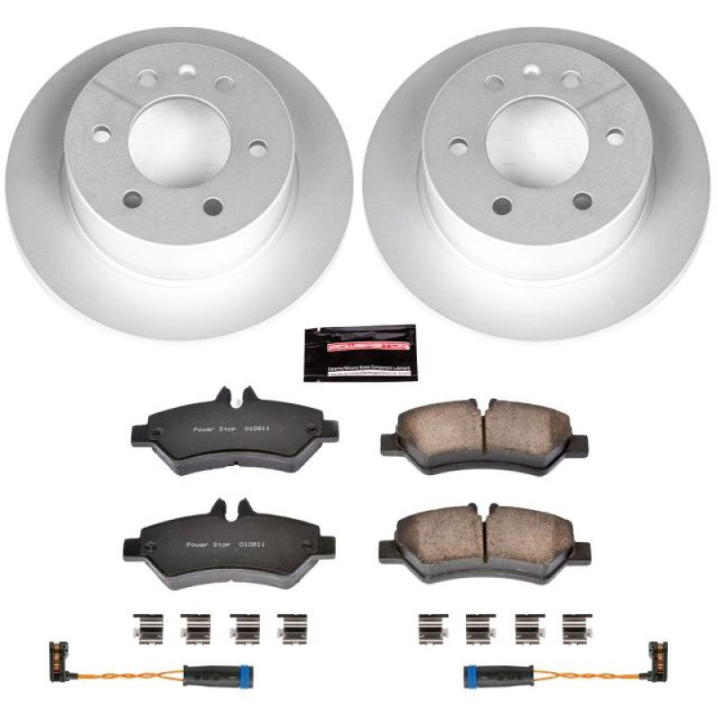 PowerStop crk6197 | Power Stop 07-09 Dodge Sprinter 2500 Rear Z23 Evolution Sport Coated Brake Kit; 2007-2009