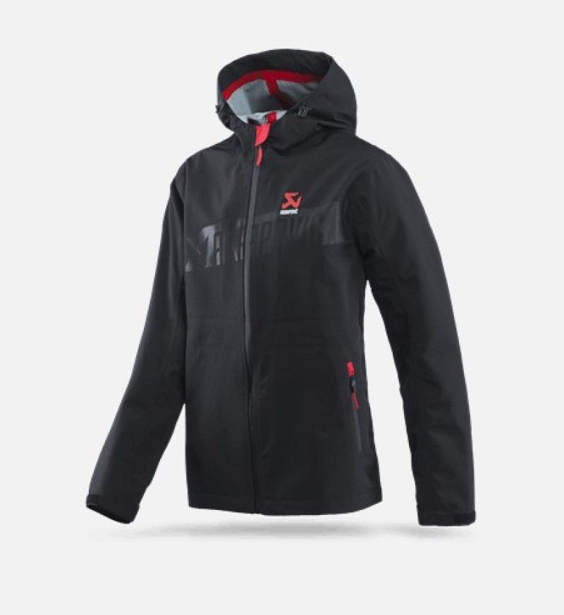 Akrapovic 802069 | Mens Corpo Rain Jacket Black - M