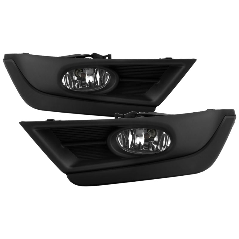 SPYDER 5084903 | Spyder 17-18 Honda CRV OEM Fog Lights w/Switch & Cover - Clear (FL-HCRV2017-T-C); 2017-2018