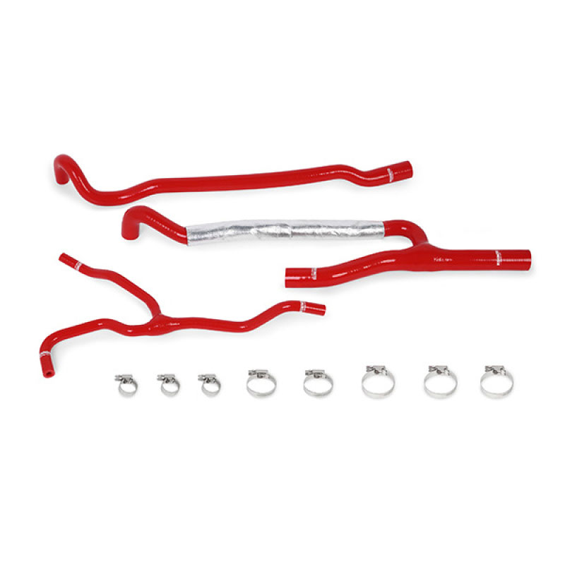 Mishimoto mmhose-cam8-16ancrd | 16+ Chevrolet Camaro SS Red Silicone Ancillary Hoses; 2016-2024