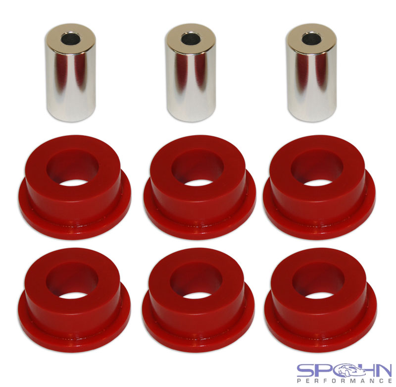 Spohn Performance C10-POLY-1 | Polyurethane Bushing Kit for Rear Differential to Rear Cradle Mounts - Camaro & Pontiac G8; 2008-2009