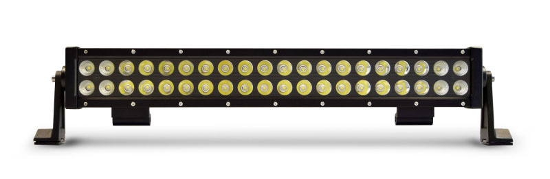 DV8 Offroad br20e120w3w | BRS Pro Series 20in Light Bar 120W Flood/Spot 3W LED - Black