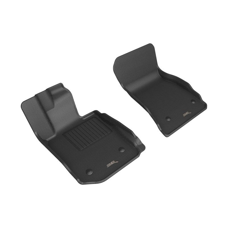 3D Maxpider l1bm12511509 | 3D MAXpider 22-23 BMW 2 Series Coupe A/T Only KAGU 1st Row Floor Mats - Black; 2022-2023