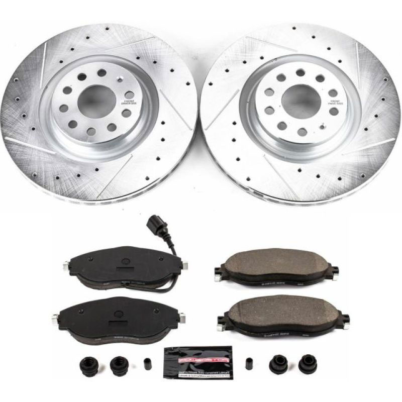 PowerStop k7175 | Power Stop 12-17 Volkswagen CC Front Z23 Evolution Sport Brake Kit; 2012-2017