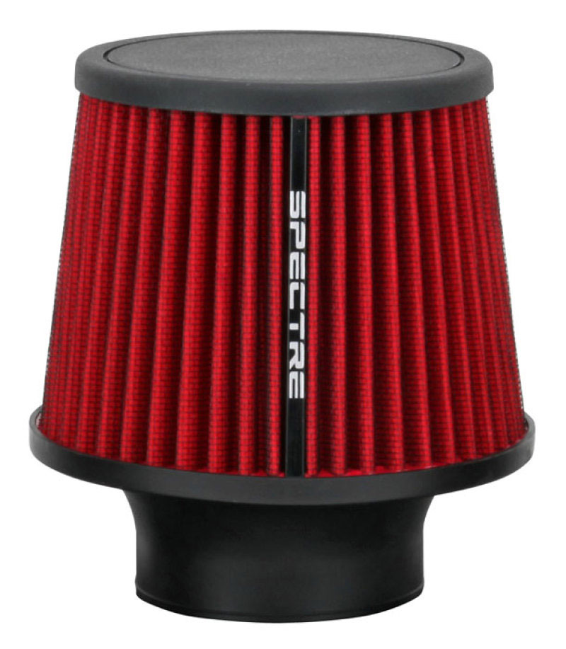 Spectre 9132 | Conical Air Filter / Round Tapered 3in. - Red