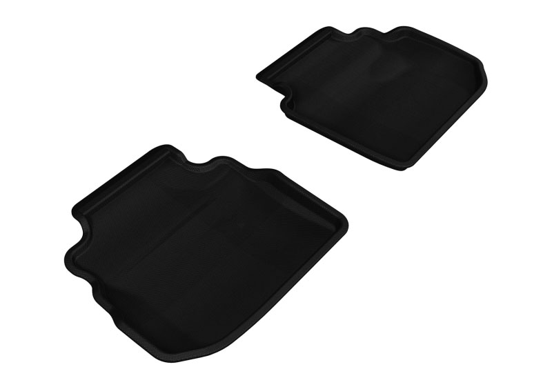 3D Maxpider l1in01421509 | 3D MAXpider 2006-2010 Infiniti M35 Kagu 2nd Row Floormats - Black; 2006-2010