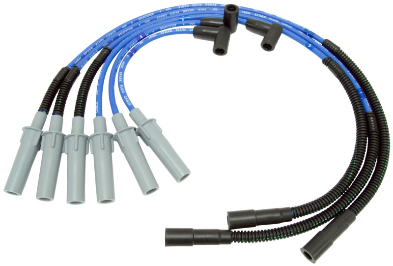 NGK 53141 | Jeep Wrangler 2011-2007 Spark Plug Wire Set; 2007-2011