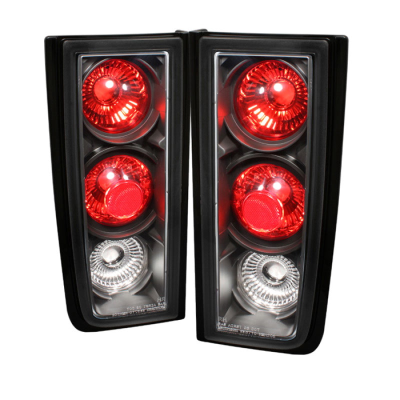 SPYDER 5005199 | Spyder Hummer H2 Altezza Tail Lights - Black - (ALT-YD-HH2-BK); 2001-2005