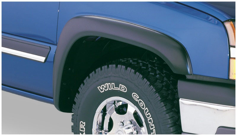 Bushwacker 40055-02 | 07-07 Chevy Silverado 1500 Classic Fleetside Extend-A-Fender Style Flares 2pc - Black; 2007-2007