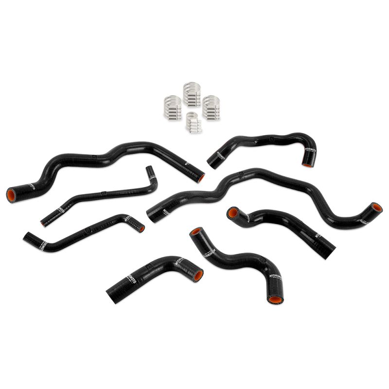 Mishimoto mmhosez23ancbk | 2023+ Nissan Z Silicone Ancillary Coolant Hose Kit - Black; 2023-2024