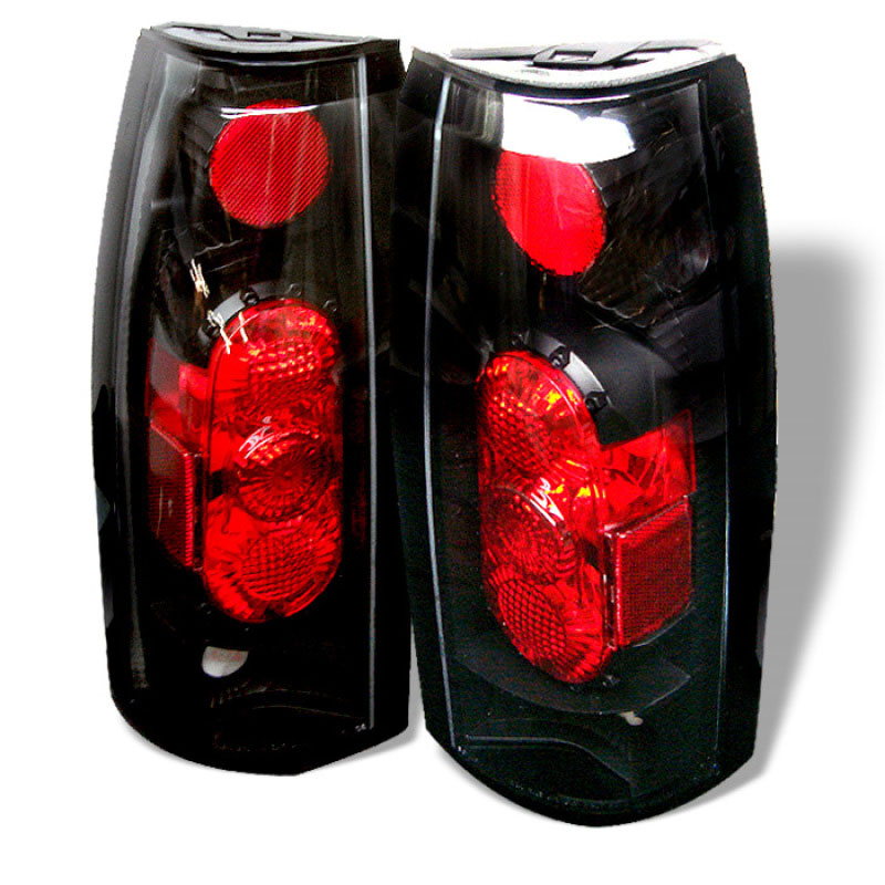 SPYDER 5001320 | Spyder C-10 Altezza Tail Lights G2 - Black - (ALT-YD-CCK88G2-BK); 1988-1998