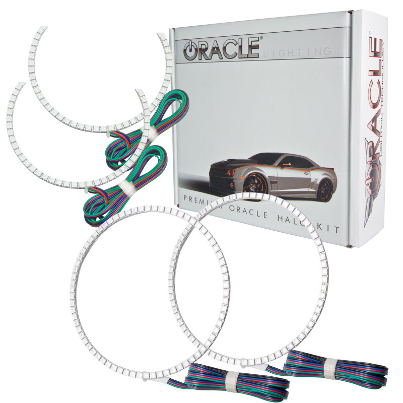 Oracle Lighting 2645-504 | Oracle Dodge Durango 04-06 Halo Kit - ColorSHIFT w/ Simple Controller; 2004-2006