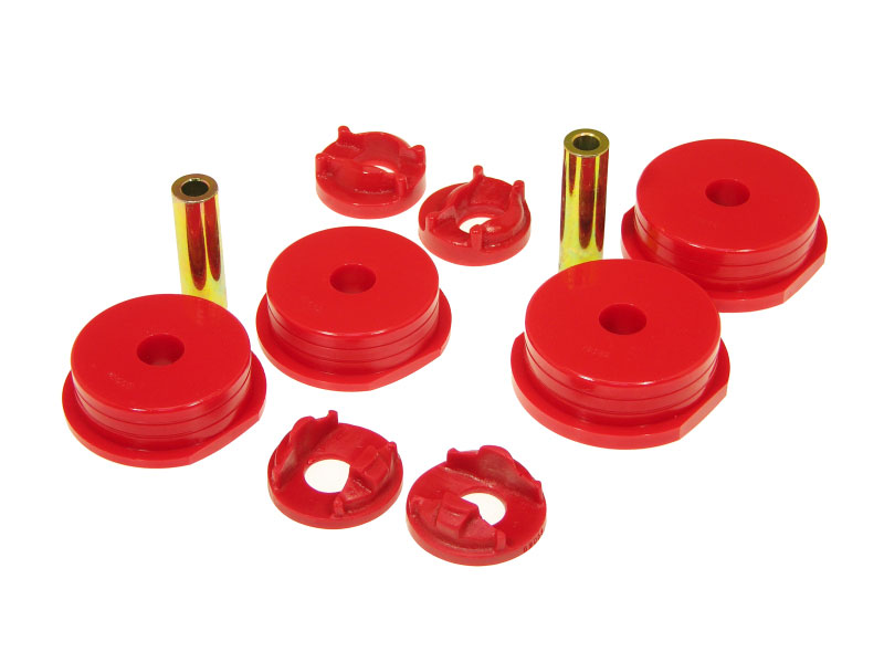 Prothane 13-1901 | 95-99 Mitsubishi Eclipse 4 Mount Kit - Red; 1995-1999