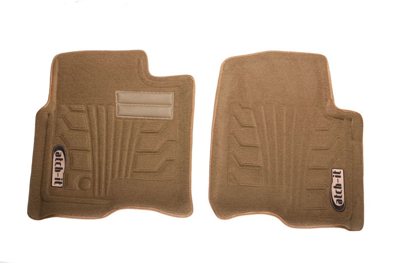 LUND 583024t | Lund 07-17 Ford Expedition Catch-It Carpet Front Floor Liner - Tan (2 Pc.); 2007-2017