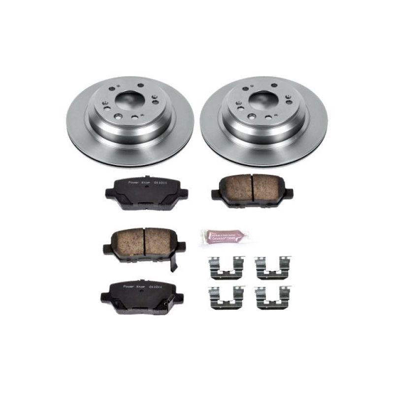 PowerStop koe4605 | Power Stop 05-12 Acura RL Rear Autospecialty Brake Kit; 2005-2012