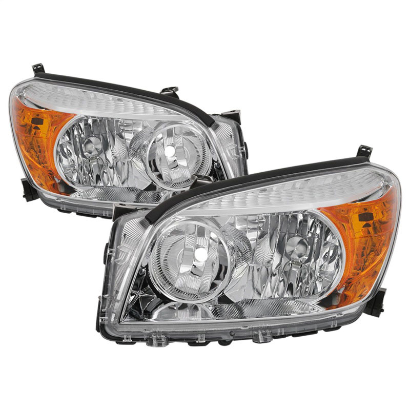 SPYDER 9042867 | xTune 06-08 Toyota RAV4 OEM Style Headlights - Chrome (HD-JH-TRAV06-AM-C); 2006-2008