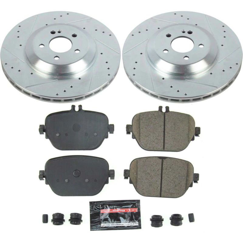 PowerStop k8153 | Power Stop 17-18 Mercedes-Benz E43 AMG Rear Z23 Evolution Sport Brake Kit