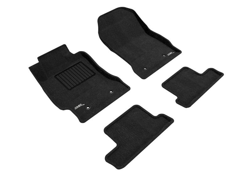 3D Maxpider l1sb00704709 | 13-20 Subaru Brz Elegant 1st 2nd Row - Floor Mat Set (Black); 2013-2020