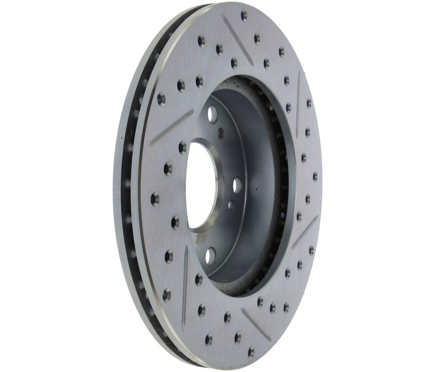 Stoptech 227.40056R | StopTech Honda CRZ C-Tek Sport Drilled & Slotted Rotor; 2011-2015