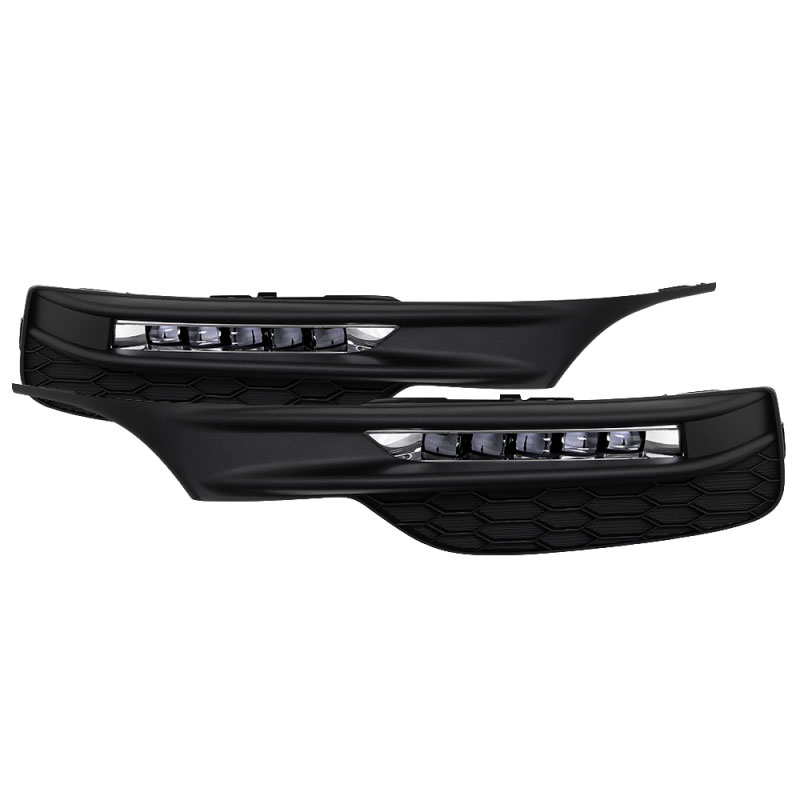 SPYDER 5083050 | Spyder Honda Accord Sedan OEM LED Fog Lights W/Switch- Clear - (FL-HA2016-4D-LED-C); 2016-2017