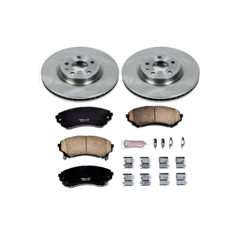 PowerStop koe4720 | Power Stop 08-14 Cadillac CTS Front Autospecialty Brake Kit; 2008-2014