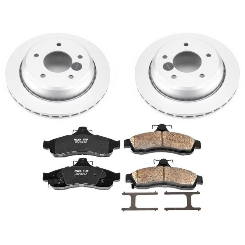 PowerStop crk5064 | Power Stop 94-96 Chevrolet Caprice Rear Z17 Evolution Geomet Coated Brake Kit; 1994-1996