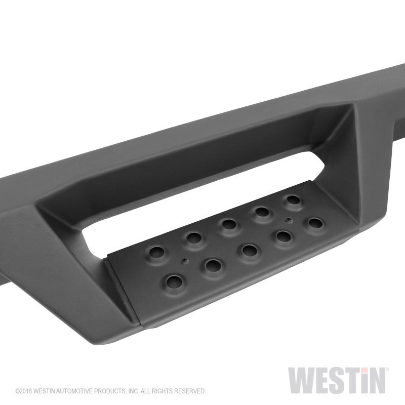 Westin 56-14155 | 19-20 Ford Ranger SuperCrew HDX Drop Nerf Step Bars - Textured Black; 2019-2022