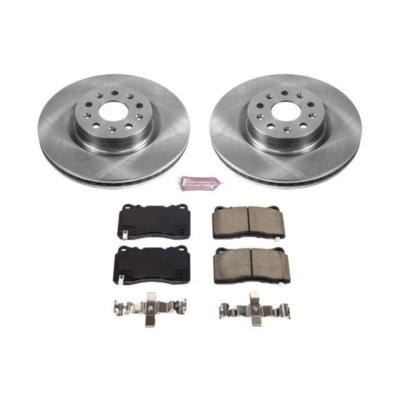 PowerStop koe7777 | Power Stop 16-17 Cadillac CT6 Front Autospecialty Brake Kit; 2016-2017