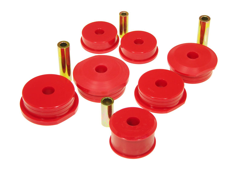 Prothane 13-1902 | 90-94 Mitsubishi Eclipse 4 Mount Kit - Red; 1990-1994