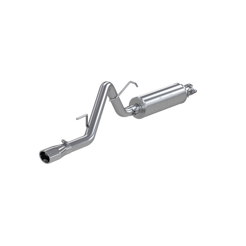 MBRP S5510AL | Jeep Liberty Gas Cat Back Single Exhaust For Jeep Liberty With A 2.4 / 3.7 Engine Aluminized; 2002-2007