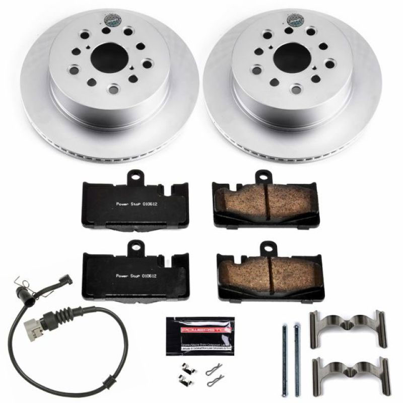 PowerStop crk2329 | Power Stop 01-06 Lexus LS430 Rear Z17 Evolution Geomet Coated Brake Kit; 2001-2006