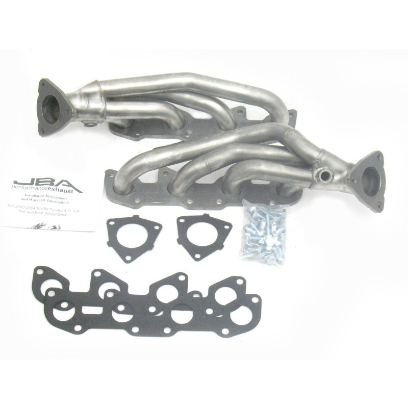 JBA 2010s | 00-04 Toyota 4.7L V8 1-1/2in Primary Raw 409SS Cat4Ward Header; 2000-2004