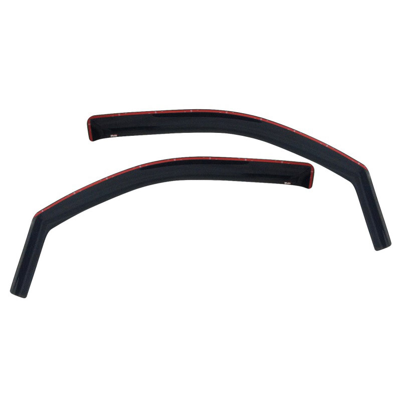 Westin 72-39473 | 2007-2013 Chevy Silverado 1500 Standard Cab Wade In-Channel Wind Deflector 2pc - Smoke; 2007-2013