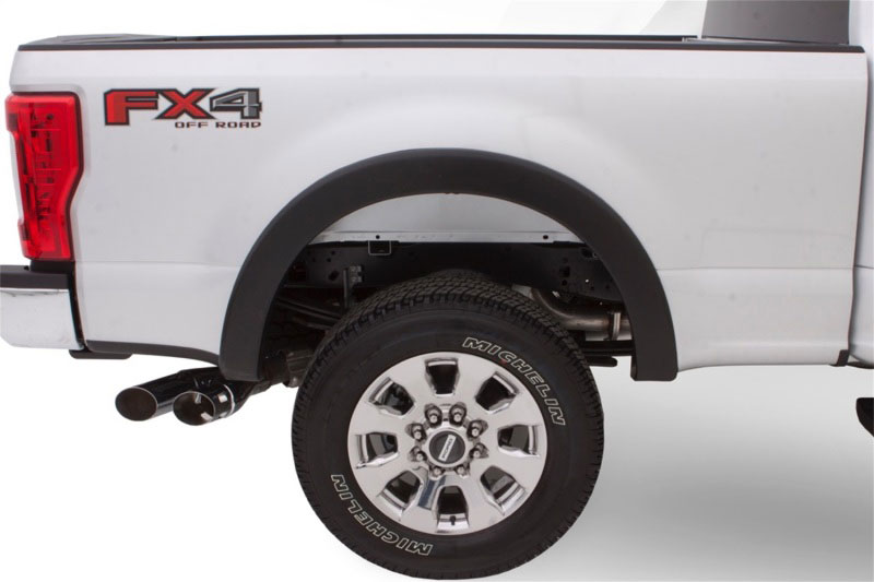 Bushwacker 70018-02 | 16-18 Nissan Titan XD Pocket Style Flares 2pc 78.0in Bed - Black; 2016-2018