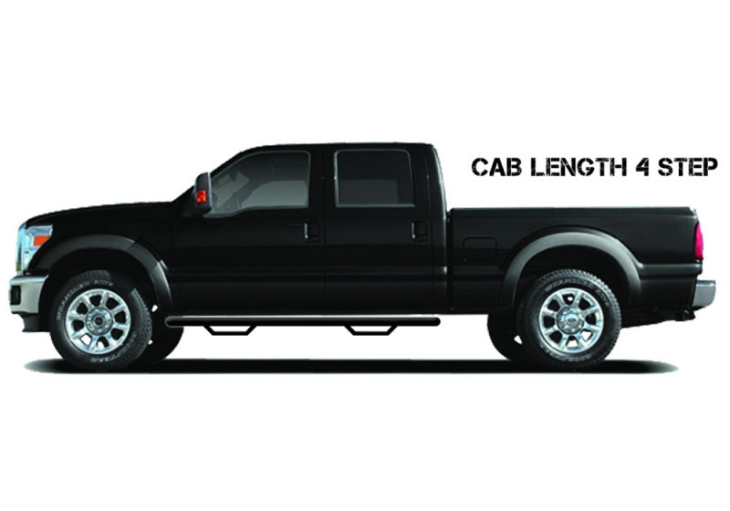 N-Fab 219416722 | RS Nerf Step 19-21 Ram 1500 (New Body Style) SRW Quad Cab Length - Tex. Black; 2019-2021