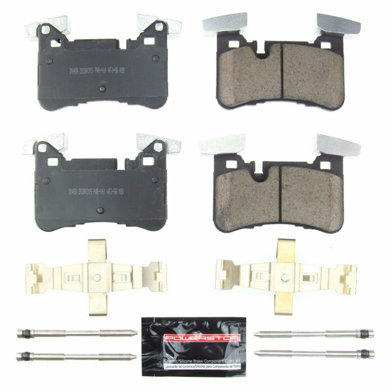 PowerStop z231450 | Power Stop 2012 Mercedes-Benz C63 AMG Rear Z23 Evolution Sport Brake Pads w/Hardware; 2012-2012