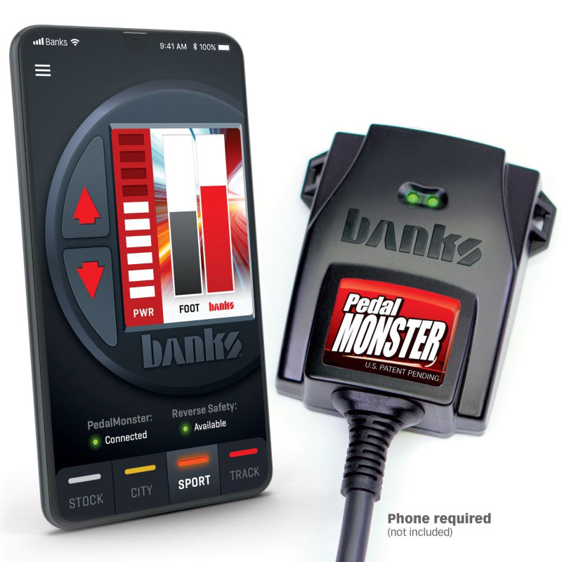 Banks Power 64320 | Pedal Monster Kit (Stand-Alone) - Aptiv GT 150 - 6 Way - Use w/Phone