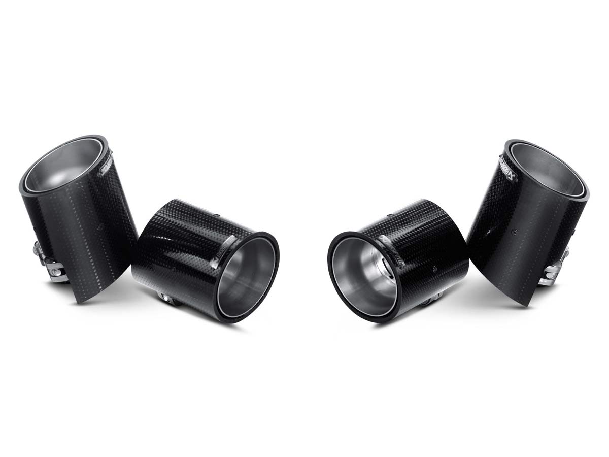 Akrapovic TP-CT/5 | BMW 1 Series M Coupe (E82) Tail pipe set (Carbon); 2011-2012