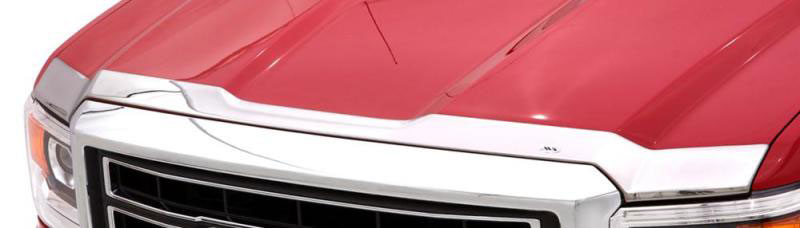 AVS 622014 | 88-99 Chevy CK Aeroskin Low Profile Hood Shield - Chrome; 1988-1999